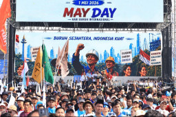 Polri Apresiasi Massa Buruh Sampaikan Aspirasi Tertib pada Peringatan May Day ‎