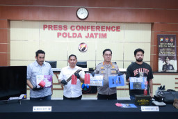Polda Jatim Bongkar Komplotan Curat Lintas Provinsi, Beraksi di 13 TKP ‎