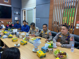 Sinergitas Korlantas Polri Bersama PT Hutama Karya Dalam Mendukung Program Pemerintah Zero Over Dimensi dan Overload 202