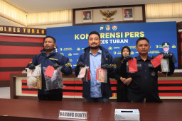 Polres Tuban Ungkap Jaringan Pengedar Uang Palsu 3 Tersangka Diamankan ‎