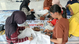 Semangat Kampung Pancasila dalam Pelatihan Batik Kelurahan Tandes Dengan Moto Dari Warga untuk Warga