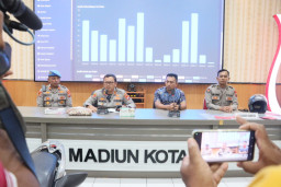 Polres Madiun Kota Ungkap Dua Kasus Curanmor Amankan 2 Tersangka ‎