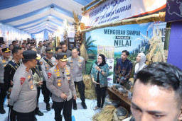 UMKM Binaan Polres Gresik Olah Limbah Pertanian Tembus Pasar Mancanegara