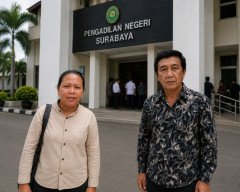 Dandel alias Jenggo Bawa Sengketa Ketenagakerjaan Triple X dan Escobar ke PHI Surabaya 