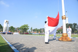 Pemkab Sidoarjo Gelar Upacara Bendera Peringatan Harkitnas ke 118 Tahun  ‎2026