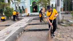 Sambut Hari Bhayangkara ke-80, Polres Probolinggo Gelar Bakti Religi ‎