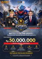 Sambut Hari Bhayangkara ke - 80 Polda Jatim Gelar Turnamen Esport untuk Umum