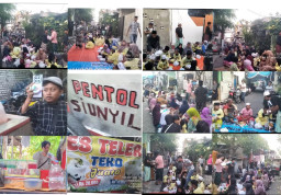 Kamis Kliwon Penuh Berkah, Santunan Anak Yatim di Kediaman Masruhin Dihadiri 2 TikToker Viral