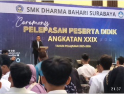 SMK Dharma Bahari Surabaya Lepas 630 Siswa Angkatan XXIX Siap Cetak Tenaga Maritim Profesional