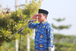 Bupati Pringsewu Pimpin Upacara Peringatan Hari Kebangkitan Nasional dan Hari Lahir Pancasila 2026