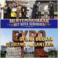 Ratusan Budayawan Hadiri Expo Gelar Budaya Gerbang Nusantara di Balai Pemuda Surabaya