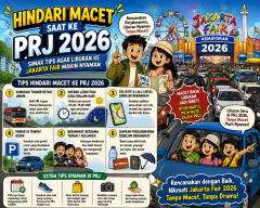 Hindari Macet Saat ke PRJ 2026, Simak Tips agar Liburan ke Jakarta Fair Makin Nyaman