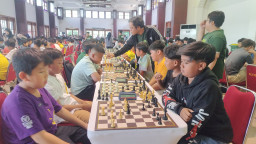 Percasi Surabaya Vakum, Turnamen Catur Surabaya Tetap Meledak! Ribuan Pelajar Adu Strategi