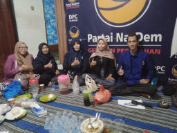 DPC Nasdem Bubutan  Gelar Rapat dan Konsolidasi Ranting Targetkan Dapil 1 Ada 2 Kursi Dewan