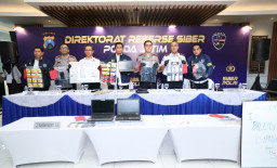 Polda Jatim Bongkar Sindikat Love Scamming Internasional, 3 Tersangka Diamankan ‎