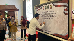 Deklarasi Bersama Tolak Intoleransi dan Terorisme, Densus 88 AT Polri Perkuat Ketahanan Sosial Masyarakat ‎