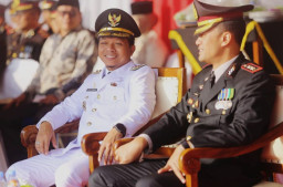 Bupati Pringsewu Apresiasi Sinergitas Polres di Hari Bhayangkara ke-80