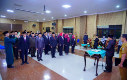 Bupati Riyanto Pamungkas Lantik 36 Pejabat Administrator, Pengawas dan Fungsional di Pringsewu
