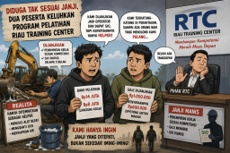 Diduga Tak Sesuai Janji, Dua Peserta Keluhkan Program Pelatihan Riau Training Center