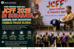 Bank Indonesia Resmi Buka JCFF 2026 di Surabaya, Dorong Kopi Nusantara Tembus Pasar Global