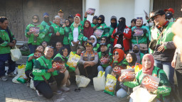 Hari Bhayangkara ke-80 Polrestabes Surabaya Salurkan 100 Paket Sembako, Wujud Kepedulian Polri untuk Masyarakat