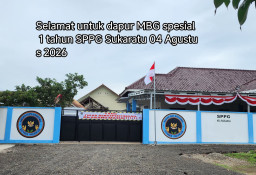 Satu Tahun Dapur MBG Sukaratu: Berkomitmen dan Konsisten Sajikan Menu Bergizi Gratis untuk Generasi Sehat