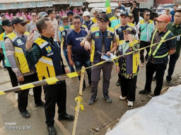 Gubernur Lampung & Bupati Pringsewu Tinjau Fasilitas Bed Dryer Di Kecamatan Ambarawa 