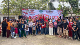 Tiga Lembaga Bersatu Peringati HUT RI ke-81 di Pringsewu: Pimpinan Duduk Terbuka, Anak-anak dan Lansia Didahulukan