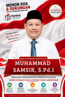 Usung Visi Misi Transparan dan Sejahtera, Muhammad Samsir Bakal Calon Kepala Pekon Siap Bawa Pekon Pujodadi Mandiri