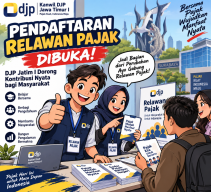Pendaftaran Relawan Pajak Dibuka, DJP Jatim I Dorong Kontribusi Nyata Bagi Masyarakat