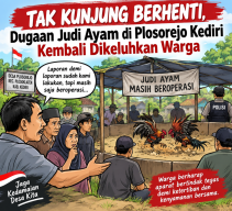 Tak Kunjung Berhenti, Dugaan Judi Ayam di Plosorejo Kediri Kembali Dikeluhkan Warga