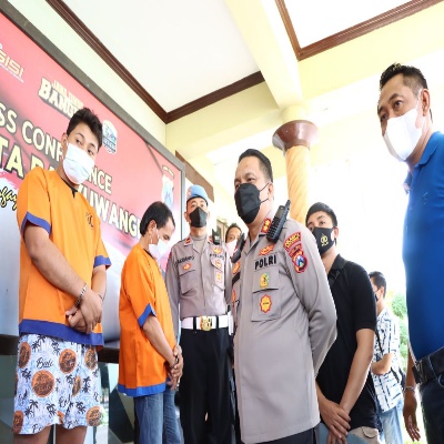 Sindikat Lintas Provinsi Pelaku Pencurian Modus Ganjal Mesin ATM, Diamankan Satreskrim Polresta Banyuwangi