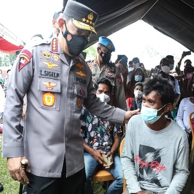 Gelar Akselerasi Vaksinasi serentak se-Indonesia