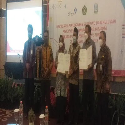 BKKBN Jawa Timur MOU Bersama Kantor Kementerian Agama Jawa Timur Untuk Menekan Penurunan Stunting Di Jatim