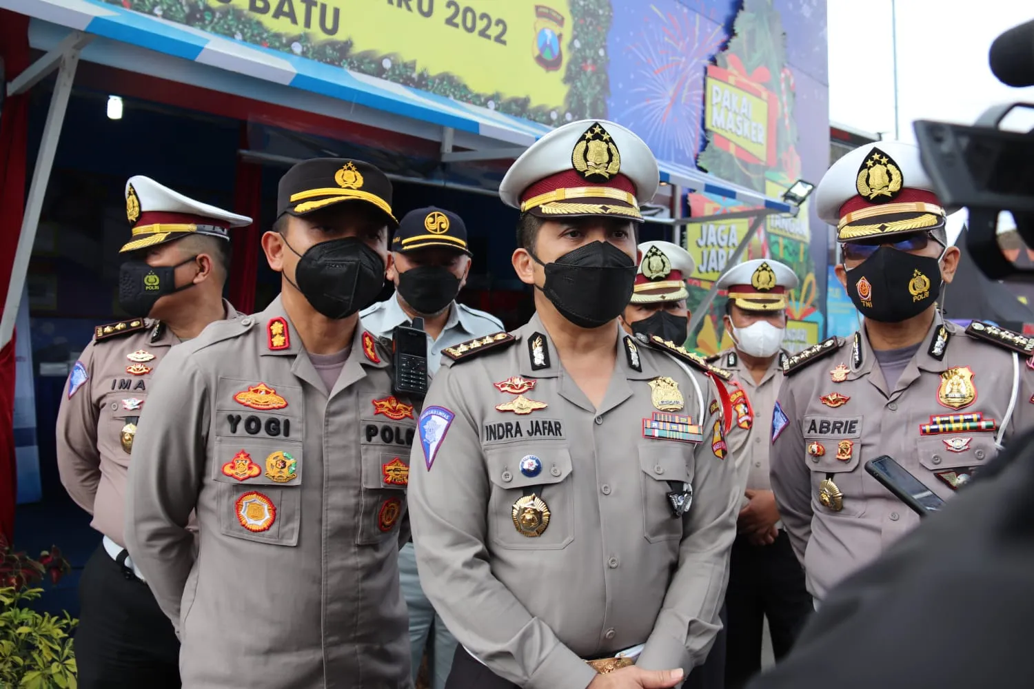 Kapolres Batu Dampingi Kunjungan Pamatwil Korlantas Polri di Kota Batu