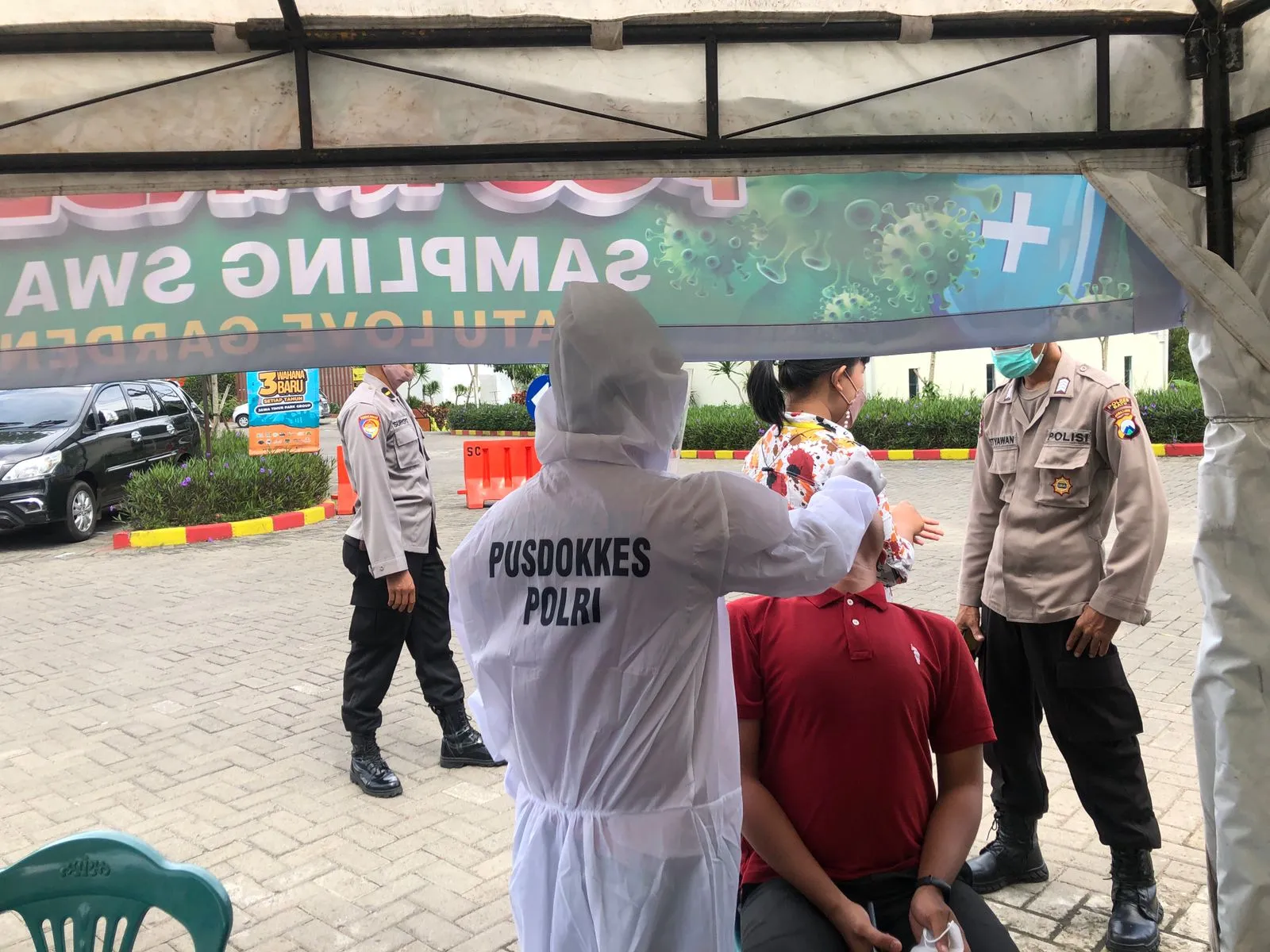 Libur Nataru, Polres Batu Lakukan Swab Antigen Acak di Lokasi Wisata