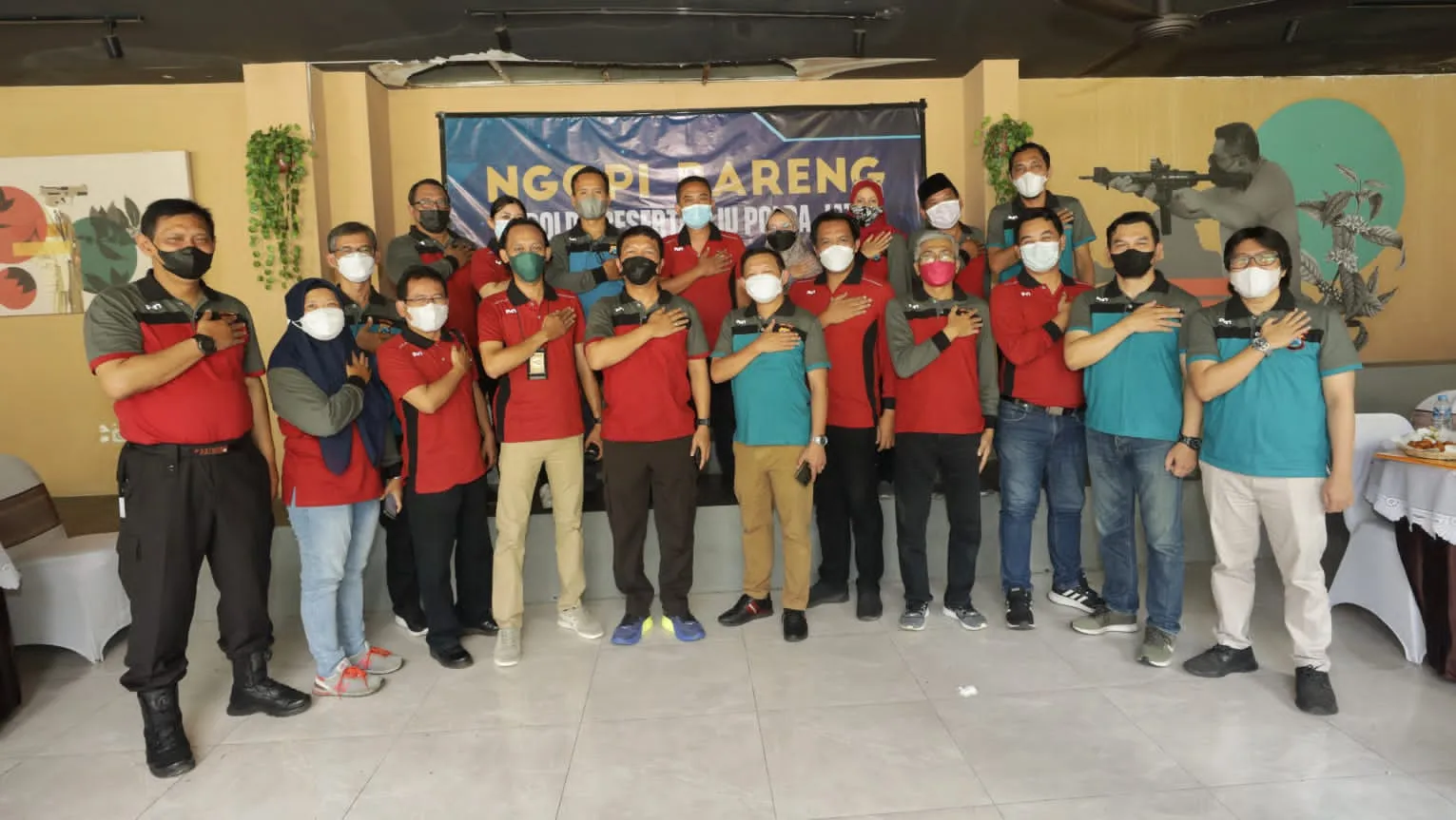 Tampung Aspirasi dari Insan Media, Kapolda Jatim Gelar Piramida