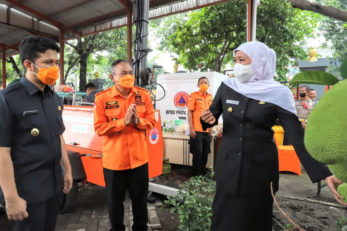 Gubernur Khofifah Minta BPBD Proaktif Lakukan Mitigasi Dan Kordinasi