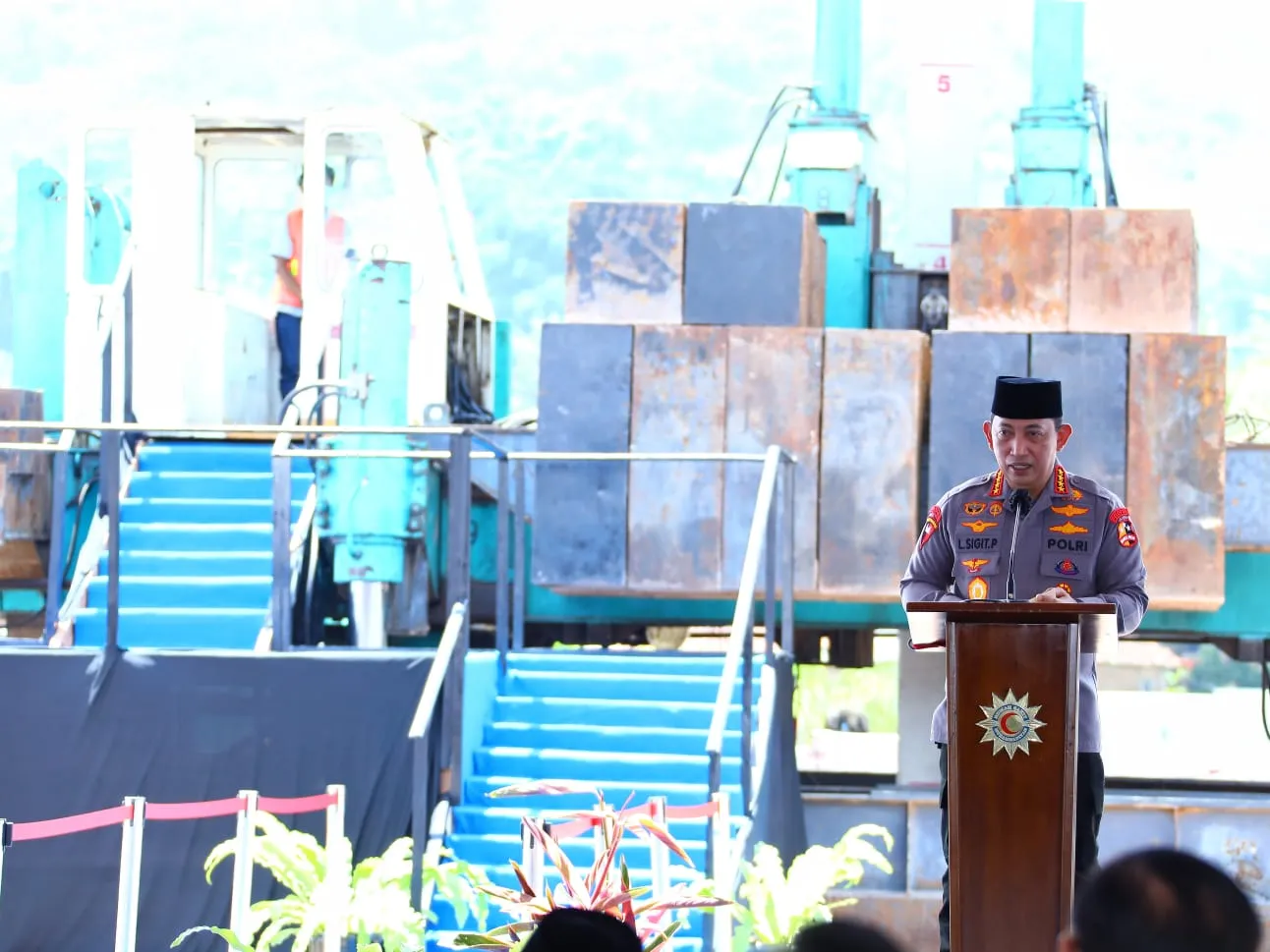 Hadiri Ground Breaking RS Muhammadiyah, Kapolri Dukung Penuh Program Kesehatan dan Pendidikan Masyarakat