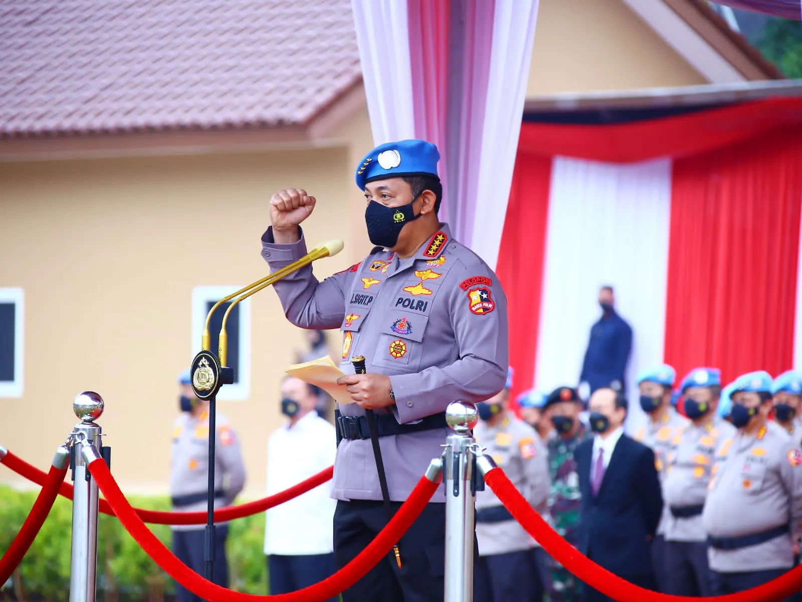 Tutup Misi Satgas Perdamaian Dunia, Kapolri: Jadilah Inspirasi untuk Wujudkan Polri Dicintai Masyarakat 