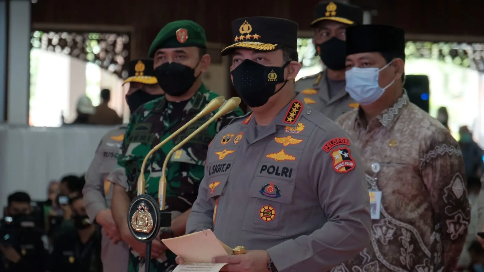 Hadapi Lonjakan Covid-19, Kapolri: Harus Dilakukan Dengan Upaya Maksimal