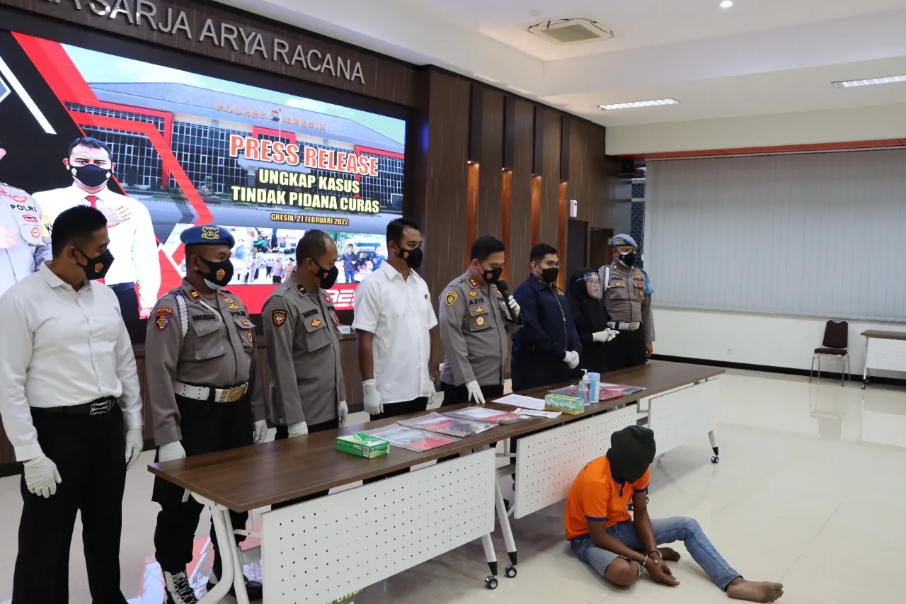 Polres Gresik Gerak Cepat Tangkap Begal Driver Online