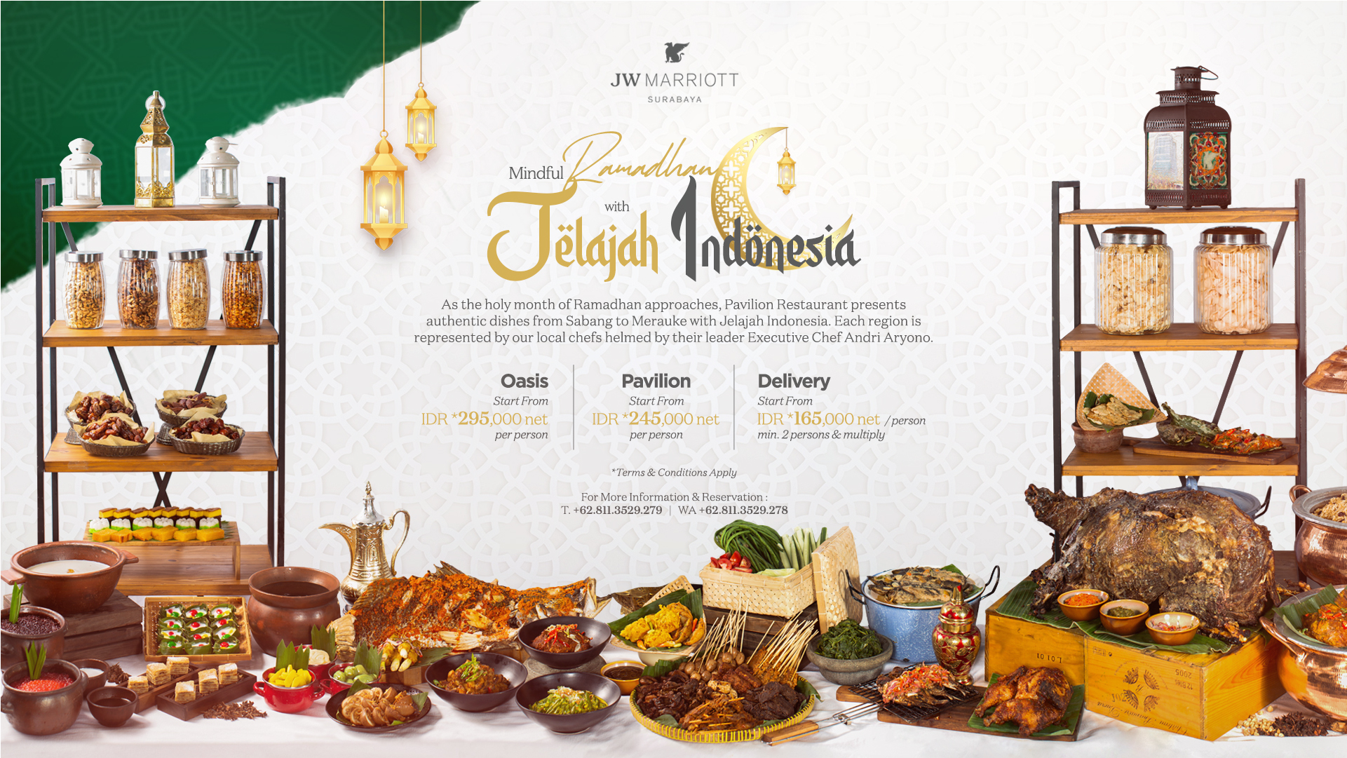 SAMBUT RAMADAN JW MARRIOTT HOTEL SURABAYA JUGA TAWARKAN PROMO RAMADAN STAYCATION Juga Menyiapkan Hampers eksklusif