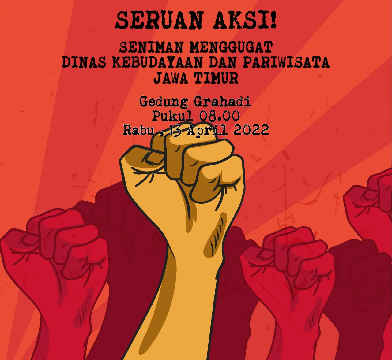 Dalang Gombal Gerakan Seniman Akan Turun Ke Jalan