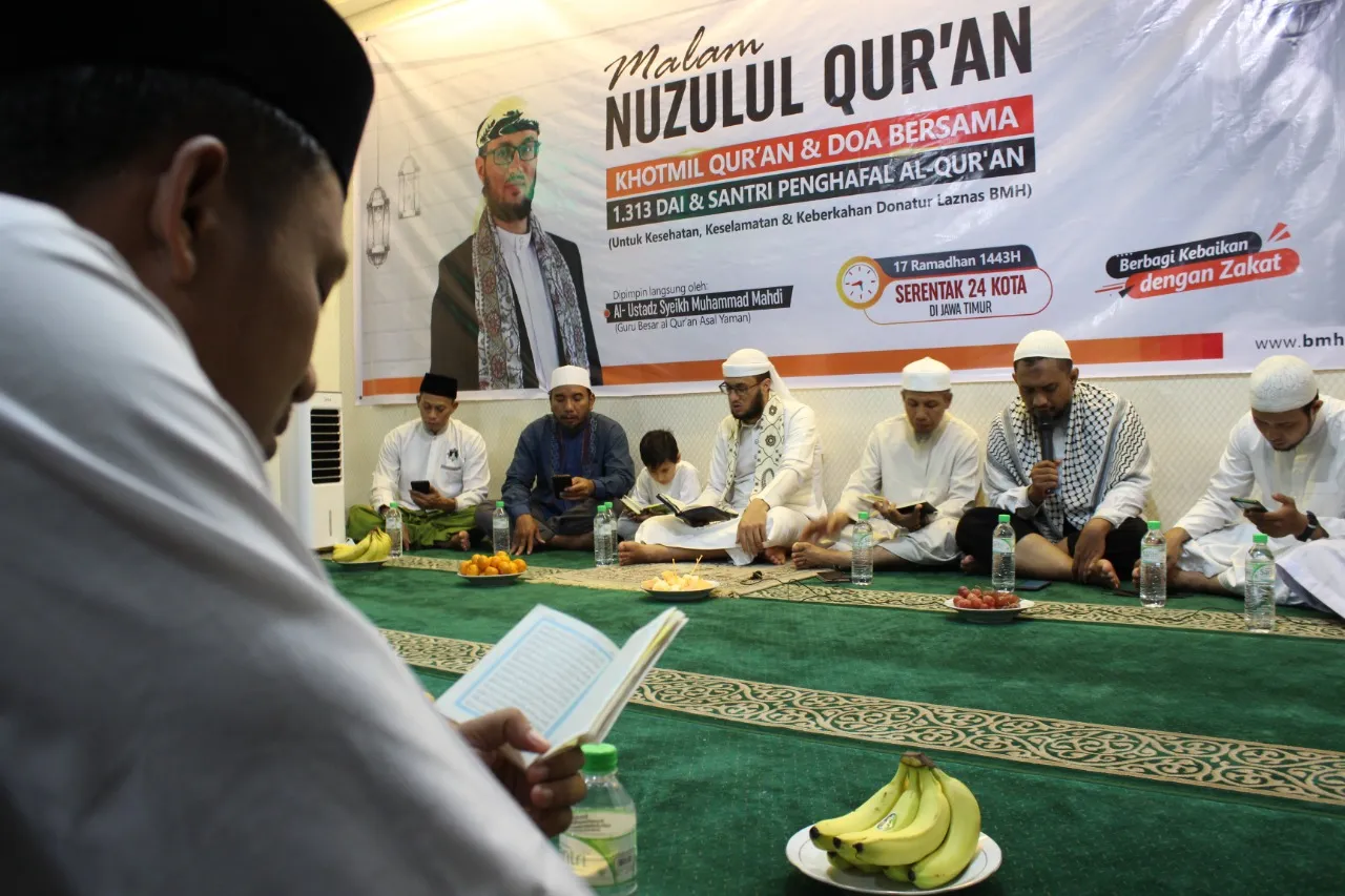 BMH JATIM GELAR EKSPEDISI KEBAIKAN ZAKAT DI MOMENTUM NUZULUL QUR'AN
