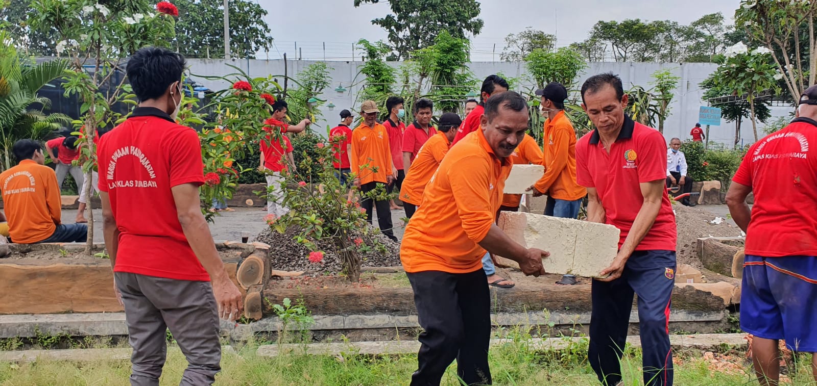 Warga Binaan Lapas I Surabaya Bekali keterampilan pertukangan