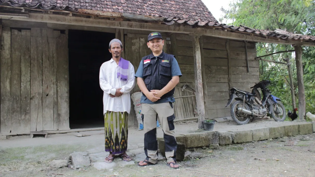 LAZNAS BMH SURVEI KAMPUNG SUKU SAMIN BOJONEGORO UNTUK DISTRIBUSI QURBAN