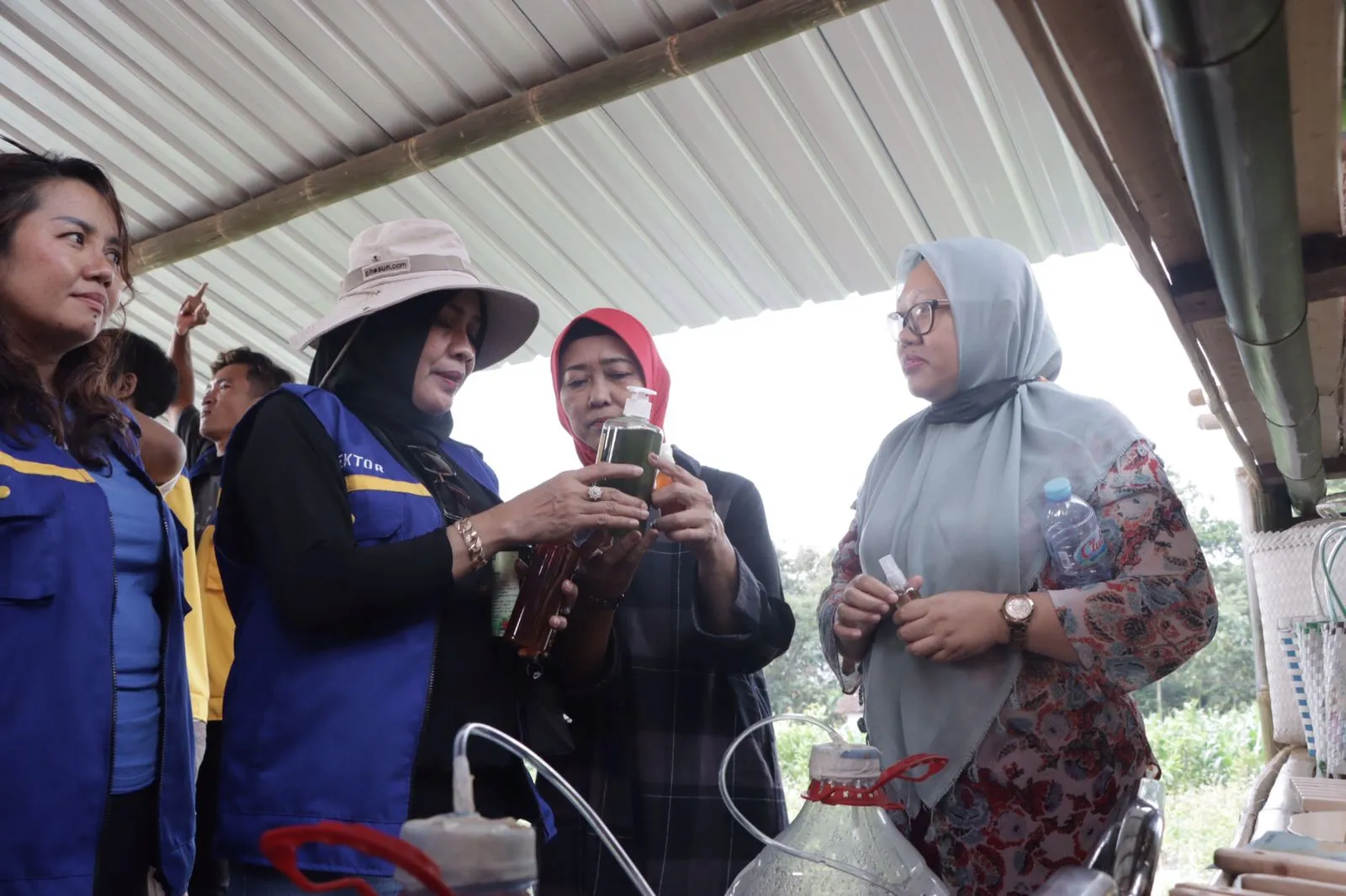 Rektor Kunjungi KKN Tematik Pariwisata Berbasis Kearifan Lokal di Desa Junrejo Kecamatan Junrejo Kota Batu