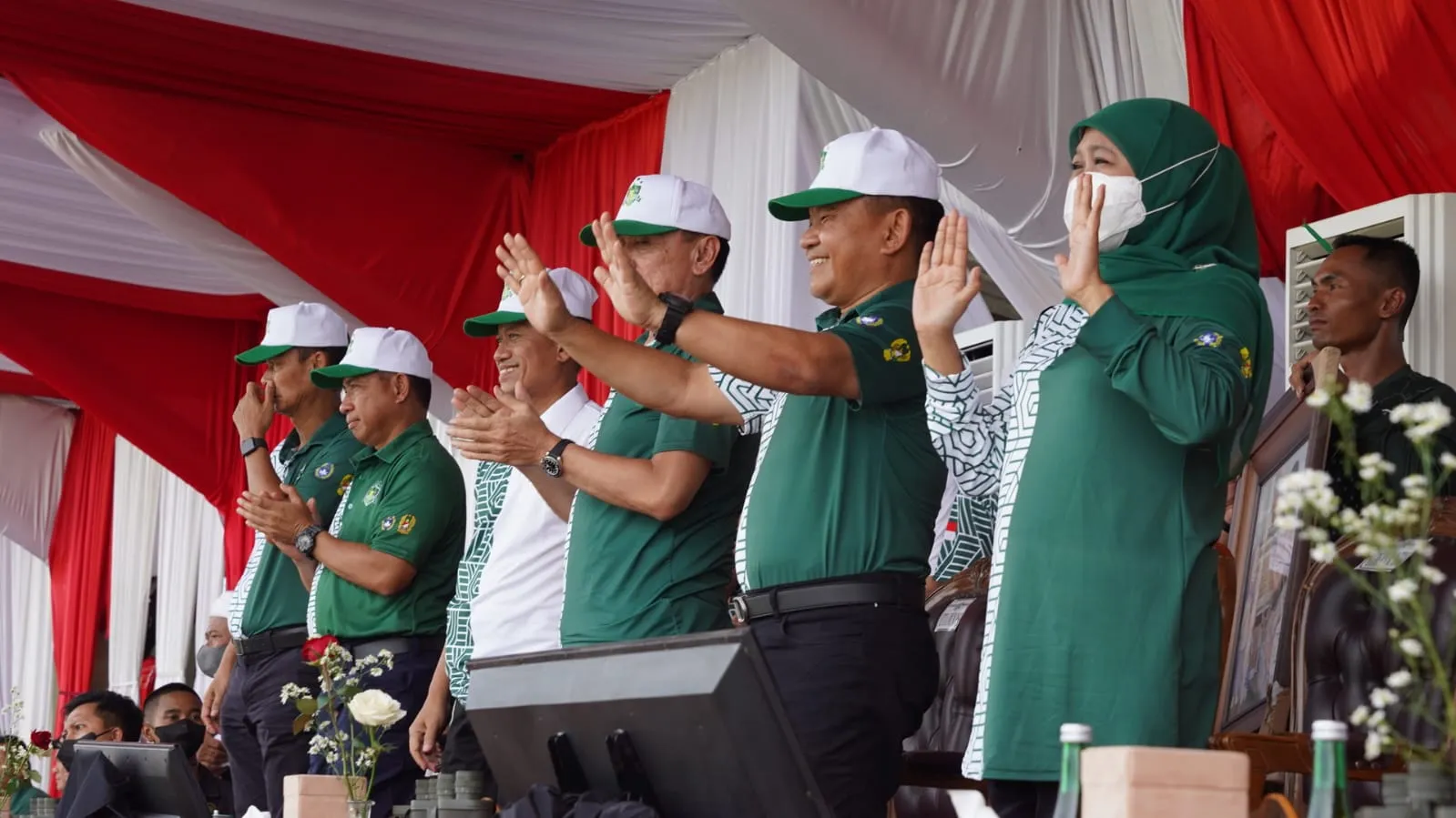 Gubernur Jawa Timur Bersama Pangdam V/Brawijaya Hadir Dalam Kick Of Piala Kasad 2022