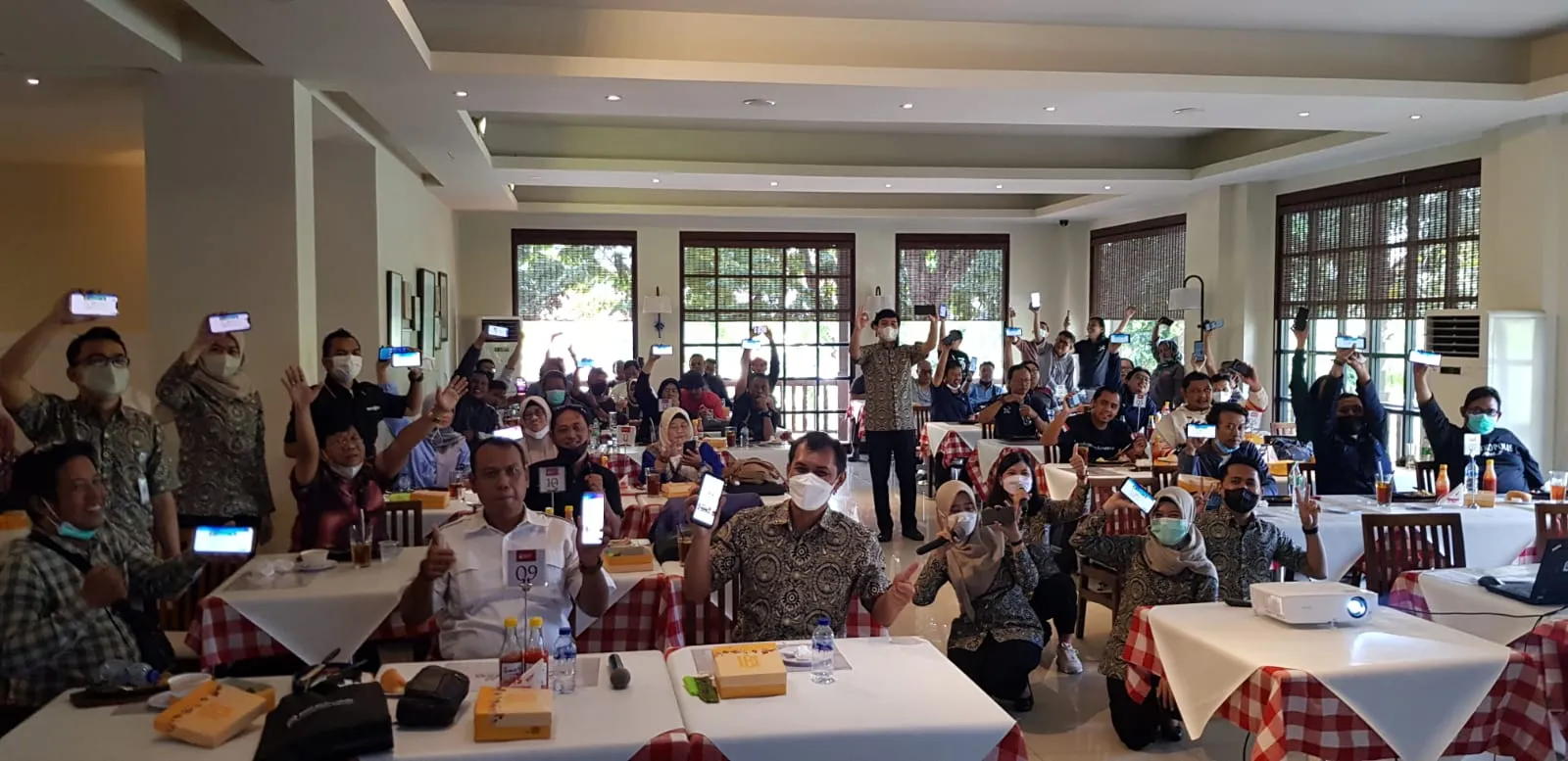 BPJS Kesehatan Surabaya Sosialisasikan Screning Bersama Rekan Rekan Media
